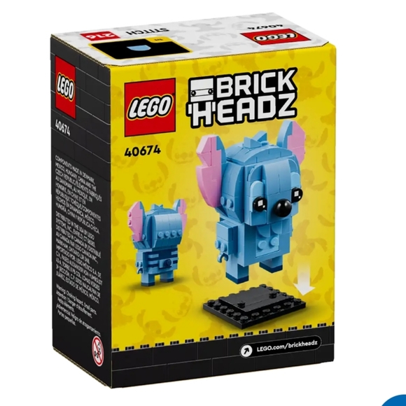 LEGO BRICKHEADZ STITCH - Picture 1 of 3